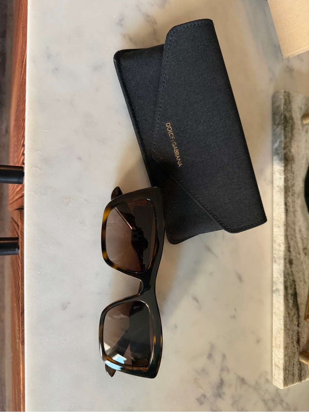 Dolce & Gabbana DG6171 Tortoiseshell Sunglasses with Brown Lenses